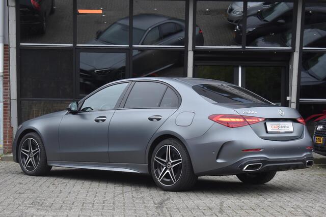 Mercedes-Benz C-KLASSE 300 e Luxury Line Amg Line Distronic Stuurvw Mat Grijs