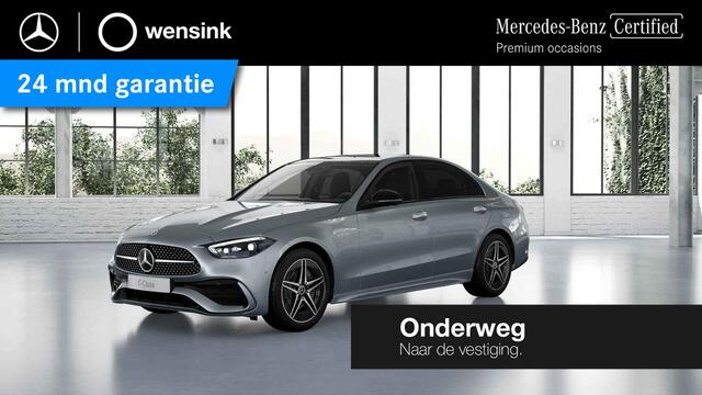 Mercedes-Benz C-KLASSE 300 e star Edition AMG Line | Night | Panoramadak | Trekhaak | Keyless | 360 graden camera |