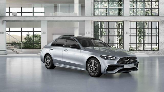 Mercedes-Benz C-KLASSE 300 e star Edition AMG Line | Night | Panoramadak | Trekhaak | Keyless | 360 graden camera |