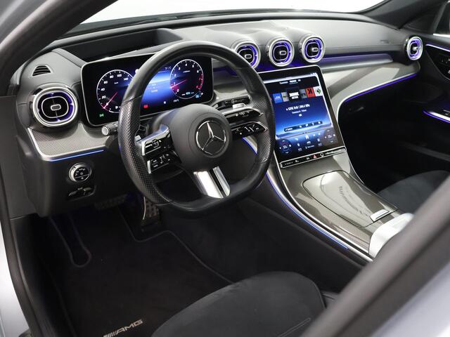 Mercedes-Benz C-KLASSE Estate 180 AMG Line | Night | Panoramadak | Memory | Headup | Digital Light | 19" lichtmetalen velgen |