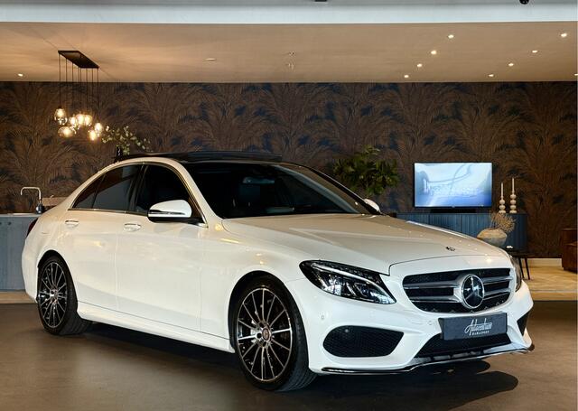 Mercedes-Benz C-KLASSE 400 V6 333PK AMG 4-MATIC I Pano I Burmester