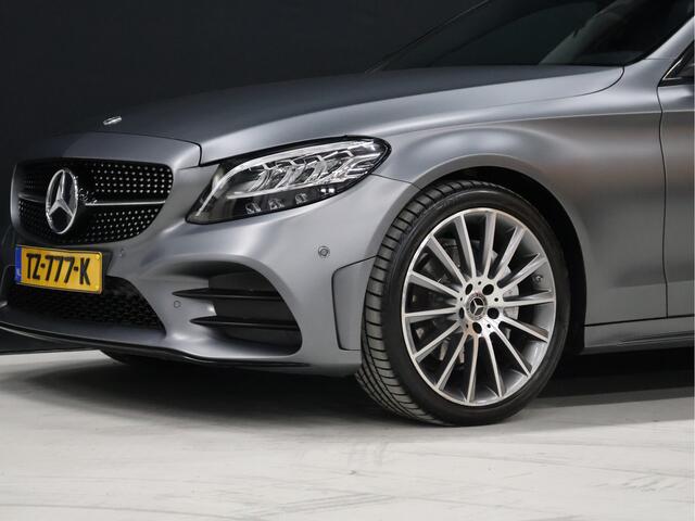 Mercedes-Benz C-KLASSE 180 AMG Sport [SCHUIFKANTELDAK, SFEERVERLICHTING, APPLE CARPLAY, ANDROID, CAMERA, STOELVERWARMING, VOL LEDER, CRUISE, CLIMATE, NIEUWSTAAT]