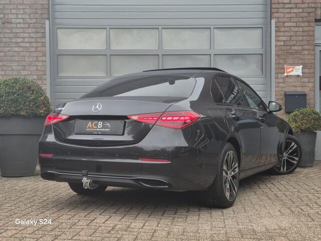Mercedes-Benz C-KLASSE 300 e Business-line Trekhaak, Zwart Leder, Schuifdak