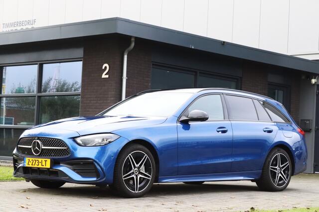 Mercedes-Benz C-KLASSE 300 e AMG Line Pano 360° Trekhaak Leder