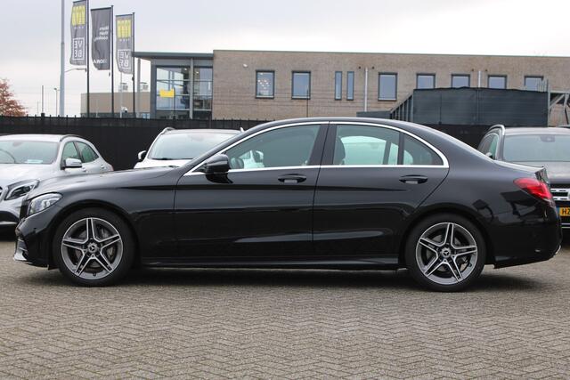 Mercedes-Benz C-KLASSE 180 AUT9 Buss. Solution AMG LINE LEDER VIRTUAL SFEER CARPLAY NL-AUTO <<53.199KM!!>>