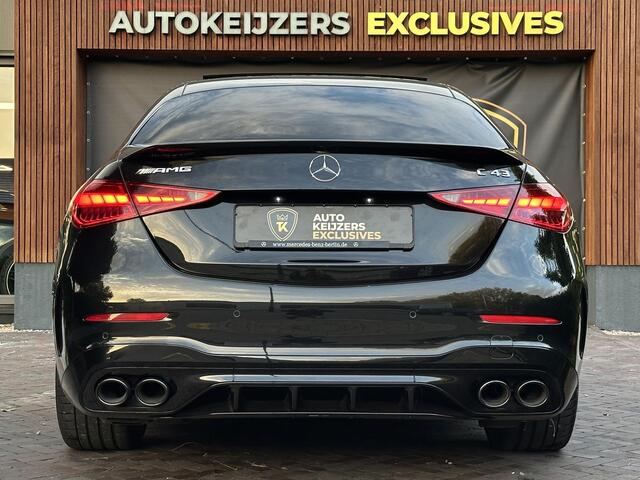 Mercedes-Benz C-KLASSE AMG 43 4MATIC Panoramadak Burmester Adapt. Cruise Ambient HeadUp Nieuwe Model!
