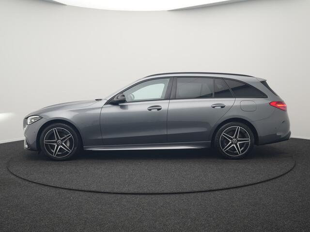 Mercedes-Benz C-KLASSE Estate 300 e AMG Line NIEUW MODEL Plug In Hybrid 313pk Dealer O.H PHEV | Adaptive Cruise | Camera | Alcantara Sportstoelen Verwarmd | Sfeerverlichting | Virtual | Blis | Navigatie | DAB |