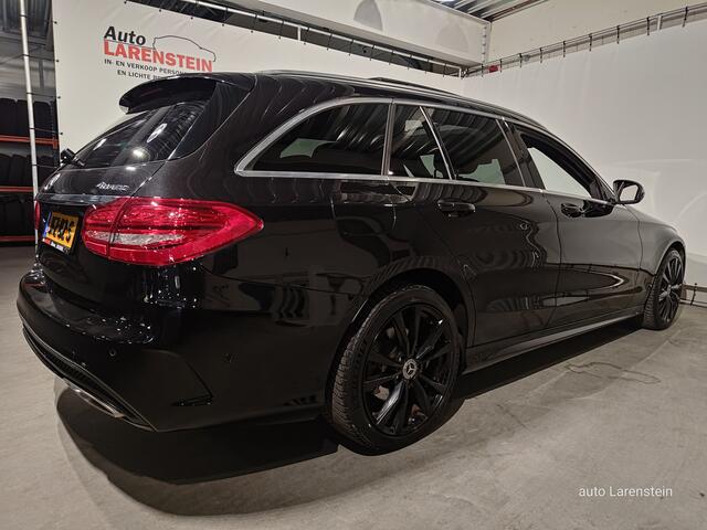 Mercedes-Benz C-KLASSE Estate 200 184pk AMG Sport Edition+ 4-Matic / Burmester / Pano.dak / Leer / Elektr.A.Klep / Navi / Night-pack / Trekhaak elektr. af fabriek