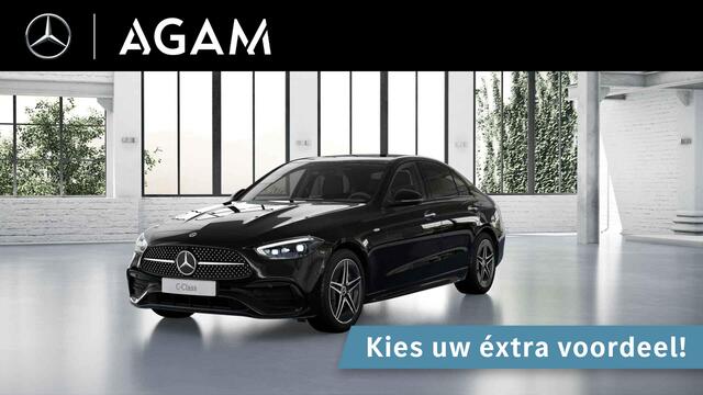 Mercedes-Benz C-KLASSE Limousine 300e Business Solution AMG Premium PLUS | Panorama dak | Trekhaak