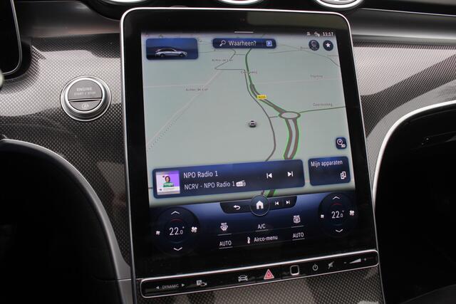 Mercedes-Benz C-KLASSE Estate 300 e AMG Line / Panoramadak / Camera / Ivoor Leder / LED / 18'' / CarPlay / DAB / Stoelverwarming / Cruise Control