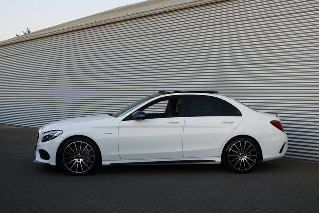 Mercedes-Benz C-KLASSE AMG 43 4MATIC 367PK (Pano Performance/Memory Navi/360Camera Burmester Distronic Stankachel Full-Led 19InchAMG PrivacyGlass Pdc V+A)