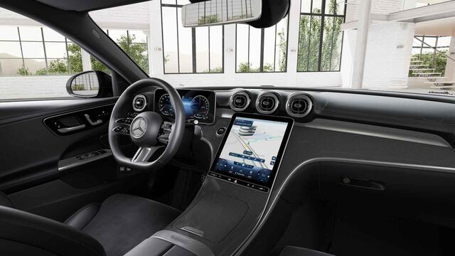 Mercedes-Benz C-KLASSE Estate 300 e AMG Line | Night | Panoramadak | Trekhaak | Memory | Headup |