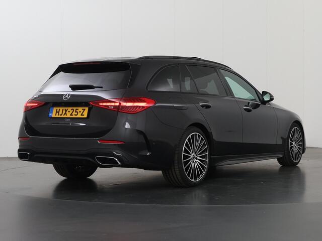 Mercedes-Benz C-KLASSE Estate 180 Business Solution AMG | Panoramadak | 19-Inch | Trekhaak | Digital Light | Night pakket | Memory pakket | Stoelverwarming