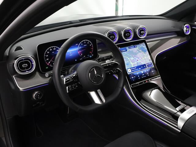 Mercedes-Benz C-KLASSE Estate 180 Business Solution AMG | Panoramadak | 19-Inch | Trekhaak | Digital Light | Night pakket | Memory pakket | Stoelverwarming