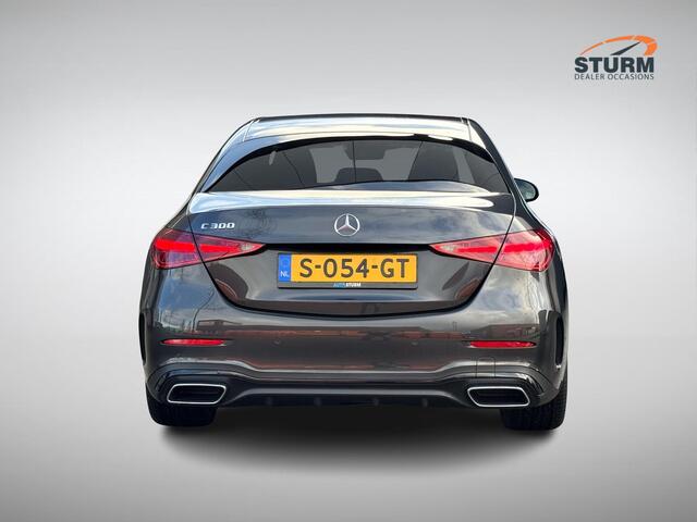 Mercedes-Benz C-KLASSE 300 AMG Line NL-Auto, Uiktlapbare Trekhaak + Multispaakvelgen!