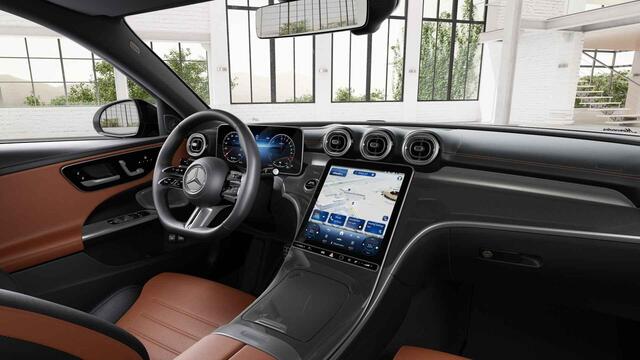 Mercedes-Benz C-KLASSE 300e Business Solution AMG | Panoramaschuifdak | Head-up display | Winter pakket | Premium Plus | Nightpakket | Stoelverwarming |