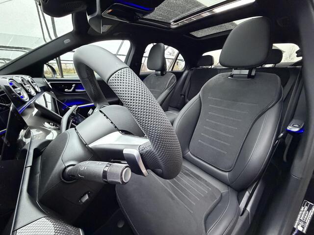 Mercedes-Benz C-KLASSE 300 e Business Solution AMG | Night | Panoramadak | 360 camera | Memory stoelen | Digital light | Sfeerverlichting |