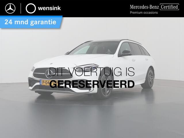 Mercedes-Benz C-KLASSE Estate 300 e AMG Line | Headup | Trekhaak | Memory | Panoramadak | Night |