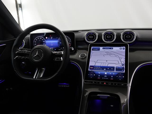 Mercedes-Benz C-KLASSE Estate 300 e AMG Line | Headup | Trekhaak | Memory | Panoramadak | Night |