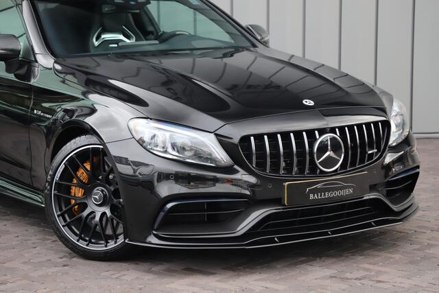Mercedes-Benz C-KLASSE Coupé AMG 63 S | 510PK | Keramische-remmen | Head-up | Carbon | Schaalstoelen | Keyless-go | Sfeerverlichting | Multibeam | 2021.