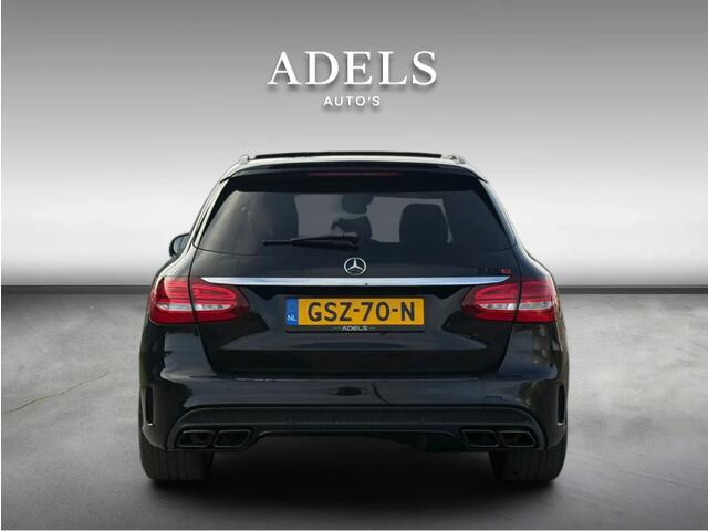 Mercedes-Benz C-KLASSE Estate AMG 63 S 510PK PANO|HUD|BURMESTER|NIGHTPAKKET|KEYLESS|ILS|360 Camera