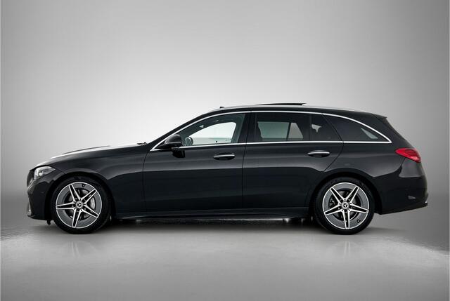 Mercedes-Benz C-KLASSE Estate 180 Star Edition AMG Panoramadak elct. | 5 spaaks licht metalen velgen | Naviagtie | parking support met camera achter\| Inclusief 24 maanden Mercedes-Benz Certified garantie voor Europa.