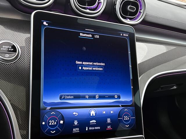 Mercedes-Benz C-KLASSE Estate 180 Star Edition AMG Panoramadak elct. | 5 spaaks licht metalen velgen | Naviagtie | parking support met camera achter\| Inclusief 24 maanden Mercedes-Benz Certified garantie voor Europa.