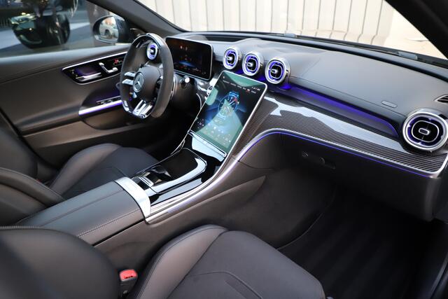 Mercedes-Benz C-KLASSE AMG 63 S E Performance | 680PK | Achterasbesturing | Head-up | Keyless-go | Carbon | Schaalstoelen | Digital-light | Pano | 2024.