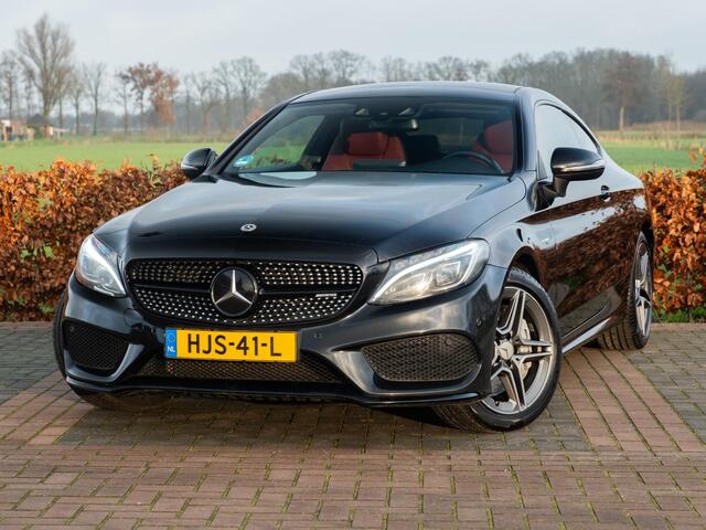 Mercedes-Benz C-KLASSE Coupé AMG 43 4MATIC 367pk | Panodak | Volleder Designo | Comand Online | Elek achterklep | Adap onderstel | Sportuitlaatsysteem | LaneAssist | Stuurhulp | Stoelverw |  Etc..