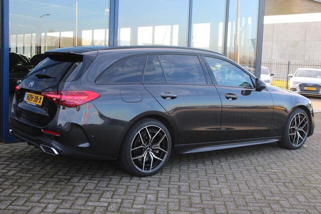 Mercedes-Benz C-KLASSE Estate 300e AMG Line NIGHT PAKKET DISTRONIC SFEER CARPLAY CAMERA MULTIBEAM 19''