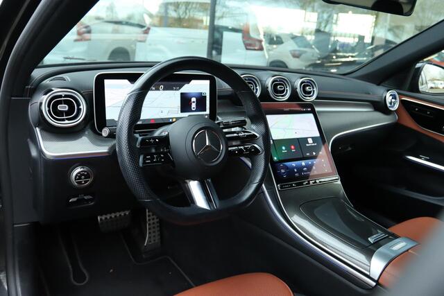 Mercedes-Benz C-KLASSE 180 AMG LINE | ACC | CAMERA | CARPLAY | VIRT. COCKPIT | LED | LEDER