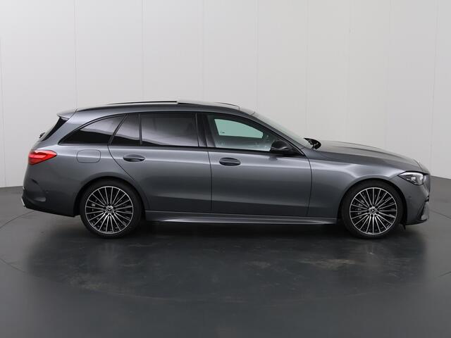 Mercedes-Benz C-KLASSE 180 Estate 180 Star Edition AMG Line | Panoramadak | 19'' multispaaks velgen | Nightpakket | Memorypakket | Apple Car Play | Guard 360