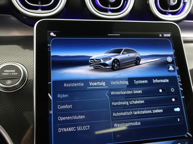 Mercedes-Benz C-KLASSE 180 Estate 180 Star Edition AMG Line | Panoramadak | 19'' multispaaks velgen | Nightpakket | Memorypakket | Apple Car Play | Guard 360