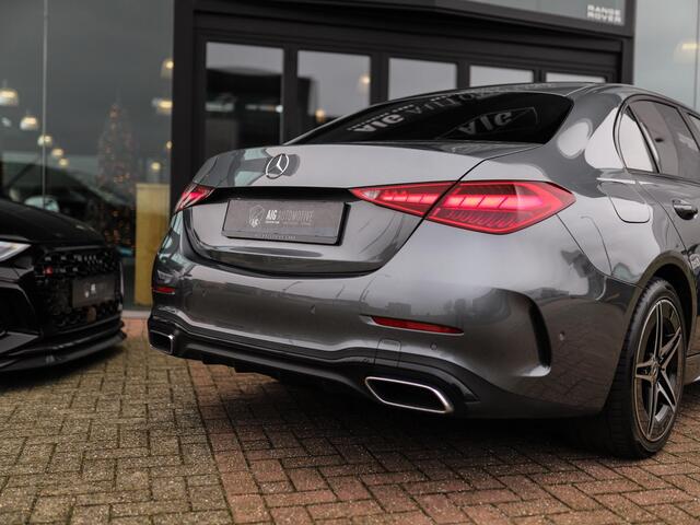 Mercedes-Benz C-KLASSE 300 e AMG Line | Leder | Camera | Stoelverw. | Pano
