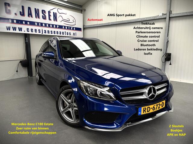 Mercedes-Benz C-KLASSE Estate 180 AMG Sport Edition NAP! Prachtige auto! | AMG-styling | Achteruitrijcamera | Connected services