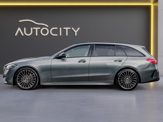 Mercedes-Benz C-KLASSE Estate 200 Edition AMG Line Panorama l Trekhaak l Bi Color Leder l Burm