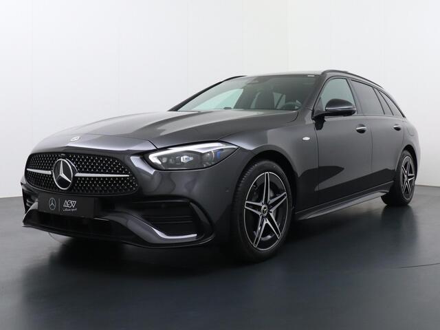 Mercedes-Benz C-KLASSE Estate 300 e Business Solution AMG | Panorama - Schuifdak | Trekhaak Wegklapbaar | Niveauregeling | Head-Up Display | Memorystoelen | Burmester Surround Sound | Apple Carplay & Android Auto