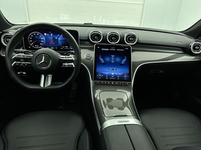 Mercedes-Benz C-KLASSE Estate 300 e Star Edition LIMITED AMG | Night Pakket | Panorama Schuif-Kanteldak | Distronic | Apple CarPlay | Sfeerverlichting | Memory voorstoelen. Inclusief 24 maanden MB Certified garantie voor Europa.