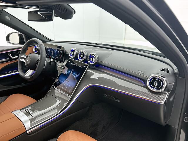 Mercedes-Benz C-KLASSE 300 e Business Solution AMG | Trekhaak | Nightpakket | Middenconsole metaalstructuur | Comfortpakket Plus | Panoramaschuifdak | 360° camera | Smartphone-integratie | Memorypakket |