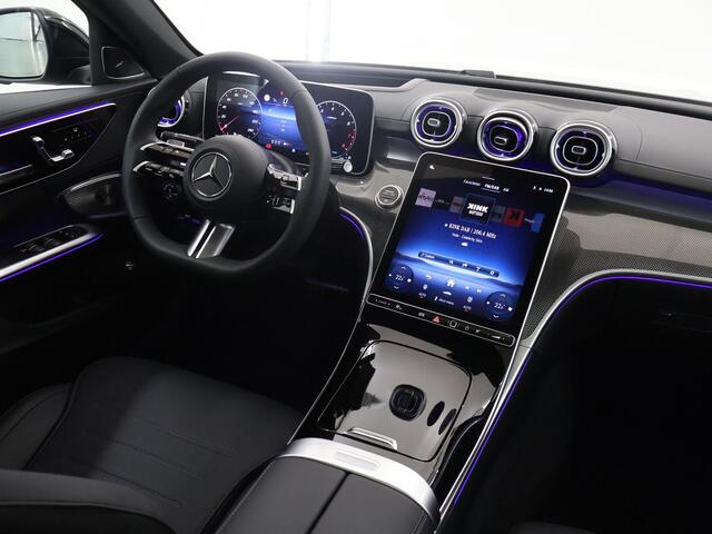 Mercedes-Benz C-KLASSE 180 Star Edition AMG | AMG line Plus | Panoramaschuifdak | Nightpakket | 360* Camera | Head-Up Display |