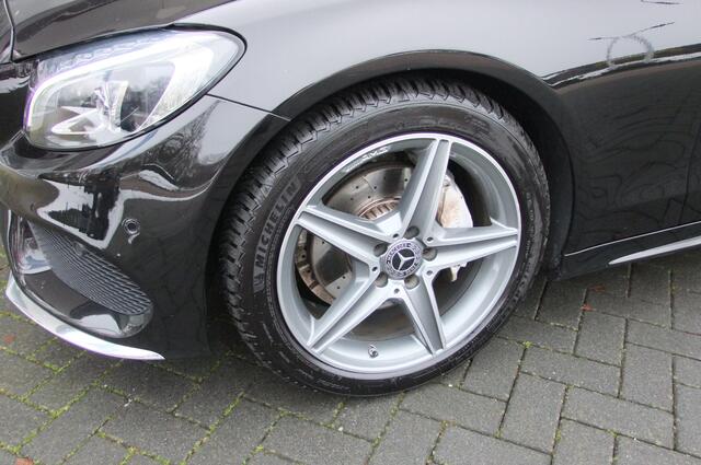 Mercedes-Benz C-KLASSE 180 Business Solution AMG/ 9G/ LED/ All-season/ Stoelverwarming/ Dodehoek assist/ Camera