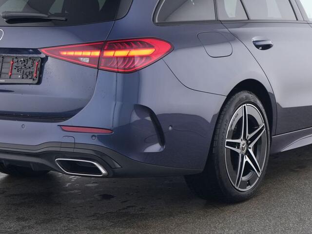 Mercedes-Benz C-KLASSE Estate 300 e AMG Plug-In Hybride AMG Line | Night Pakket | Trekhaak | PAnorama Schuif-Kanteldak | Advanced Soundsystem | Dodehoek Assist. Inclusief 24 maanden MB Certified garantie voor Europa.