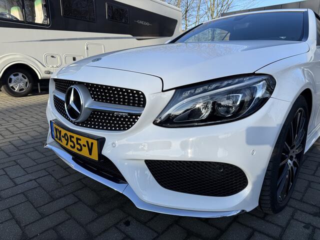Mercedes-Benz C-KLASSE Cabrio 180 AMG Premium Plus Navigatie Camera Burmester TOPSTAAT !!