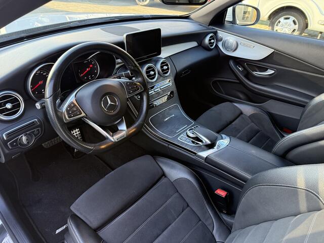 Mercedes-Benz C-KLASSE Cabrio 180 AMG Premium Plus Navigatie Camera Burmester TOPSTAAT !!
