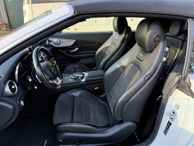 Mercedes-Benz C-KLASSE Cabrio 180 AMG Premium Plus Navigatie Camera Burmester TOPSTAAT !!