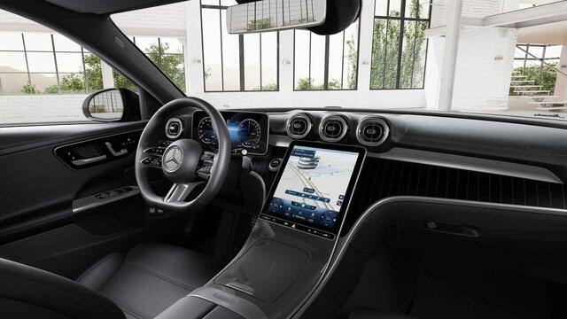 Mercedes-Benz C-KLASSE Estate 300 e AMG Line | Night | Trekhaak | Memory | Panoramadak | Massage | Rijassistentiepakket |