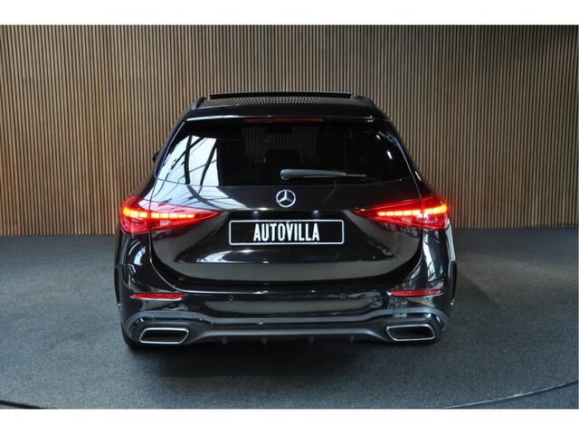 Mercedes-Benz C-KLASSE Estate 300e AMG Line Panodak HUD Leer 360° Burmester Memory seats Distronic+ Matrix LED Laser Navi LED Nightpack PTS Ambient Elekt. achterklep Elektr. trekhaak Climate voor & achter LM velgen BTW auto!