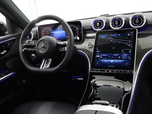 Mercedes-Benz C-KLASSE 180 Estate 180 Star Edition AMG Line | Panoramadak | 19'' multispaaks velgen | Nightpakket | Memorypakket | Apple Car Play | Guard 360