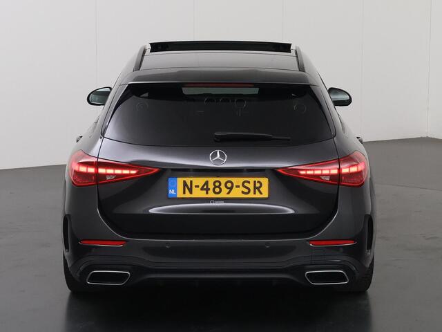 Mercedes-Benz C-KLASSE Estate 180 AMG Line | Night | Panoramadak | Multispaaks AMG velgen | Rijassistentiepakket Plus | Stoelverwarming |