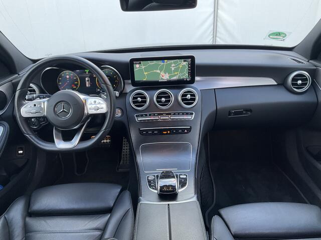 Mercedes-Benz C-KLASSE 200 184pk Aut9 Solution + AMG 360°Cam Leder Carplay Business